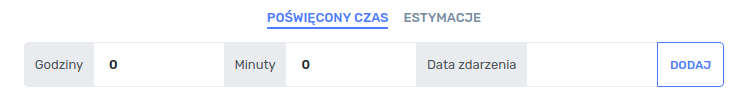 Wprowadzanie poświęconego czasu